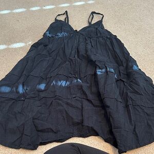 Wild Fable Black Strappy Top